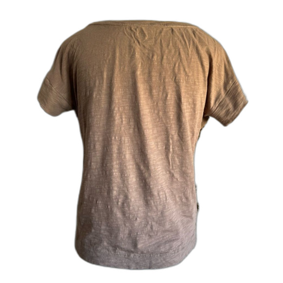 Ann Taylor LOFT Brown Sequined Blouse XS - Picture 4 of 9